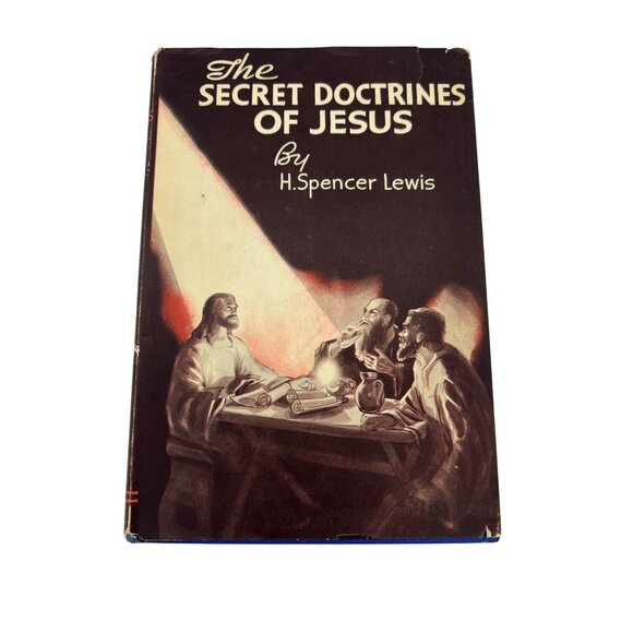 The Secret Doctrines of Jesus H Spencer Lewis 1965 10th Edition Rosicrucian Book - Picture 1 of 10